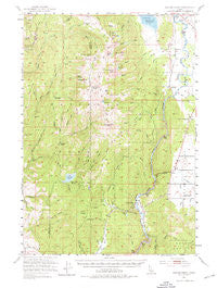 Smiths Ferry Idaho Historical topographic map, 1:62500 scale, 15 X 15 Minute, Year 1953