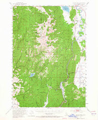 Smiths Ferry Idaho Historical topographic map, 1:62500 scale, 15 X 15 Minute, Year 1953
