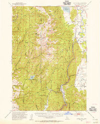 Smiths Ferry Idaho Historical topographic map, 1:62500 scale, 15 X 15 Minute, Year 1953