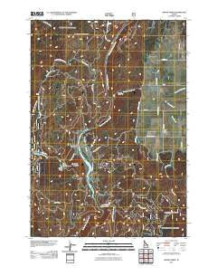 Smiths Ferry Idaho Historical topographic map, 1:24000 scale, 7.5 X 7.5 Minute, Year 2011