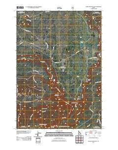 Snake River Butte Idaho Historical topographic map, 1:24000 scale, 7.5 X 7.5 Minute, Year 2011
