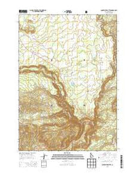 Snake River Butte Idaho Current topographic map, 1:24000 scale, 7.5 X 7.5 Minute, Year 2013