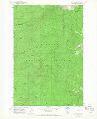 Snowy Summit Idaho Historical topographic map, 1:24000 scale, 7.5 X 7.5 Minute, Year 1966