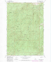 Snowy Summit Idaho Historical topographic map, 1:24000 scale, 7.5 X 7.5 Minute, Year 1966