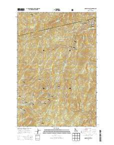 Snowy Summit Idaho Current topographic map, 1:24000 scale, 7.5 X 7.5 Minute, Year 2013