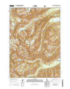 Snowyside Peak Idaho Current topographic map, 1:24000 scale, 7.5 X 7.5 Minute, Year 2013