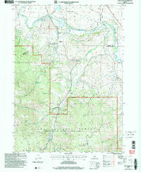 Soda Peak Idaho Historical topographic map, 1:24000 scale, 7.5 X 7.5 Minute, Year 2005