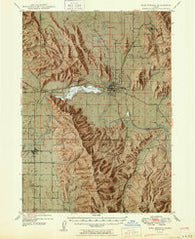 Soda Springs Idaho Historical topographic map, 1:62500 scale, 15 X 15 Minute, Year 1949
