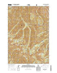 Soldier Creek Idaho Current topographic map, 1:24000 scale, 7.5 X 7.5 Minute, Year 2013