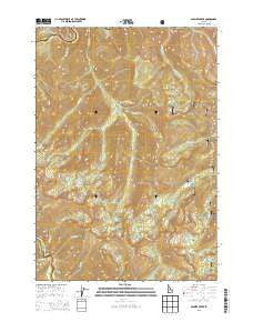 Soldier Creek Idaho Current topographic map, 1:24000 scale, 7.5 X 7.5 Minute, Year 2013