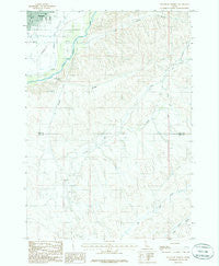 Southeast Emmett Idaho Historical topographic map, 1:24000 scale, 7.5 X 7.5 Minute, Year 1985