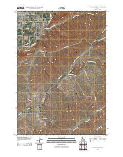 Southeast Emmett Idaho Historical topographic map, 1:24000 scale, 7.5 X 7.5 Minute, Year 2010