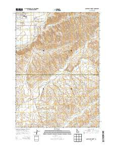 Southeast Emmett Idaho Current topographic map, 1:24000 scale, 7.5 X 7.5 Minute, Year 2013