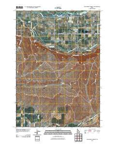 Southwest Emmett Idaho Historical topographic map, 1:24000 scale, 7.5 X 7.5 Minute, Year 2010