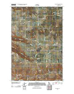 Southwick Idaho Historical topographic map, 1:24000 scale, 7.5 X 7.5 Minute, Year 2010