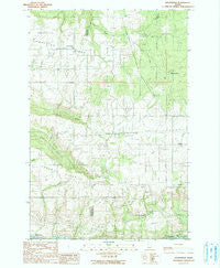 Southwick Idaho Historical topographic map, 1:24000 scale, 7.5 X 7.5 Minute, Year 1990