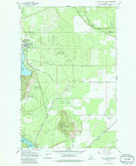 Spirit Lake East Idaho Historical topographic map, 1:24000 scale, 7.5 X 7.5 Minute, Year 1961