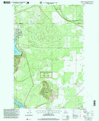 Spirit Lake East Idaho Historical topographic map, 1:24000 scale, 7.5 X 7.5 Minute, Year 1996