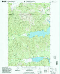 Spirit Lake West Idaho Historical topographic map, 1:24000 scale, 7.5 X 7.5 Minute, Year 1996
