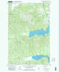 Spirit Lake West Idaho Historical topographic map, 1:24000 scale, 7.5 X 7.5 Minute, Year 1961