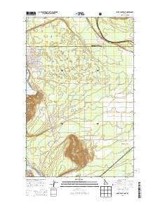 Spirit Lake East Idaho Current topographic map, 1:24000 scale, 7.5 X 7.5 Minute, Year 2013