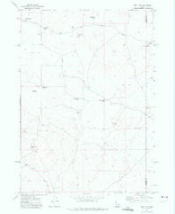 Split Top Idaho Historical topographic map, 1:24000 scale, 7.5 X 7.5 Minute, Year 1972