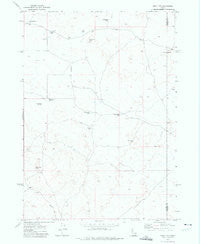Split Top Idaho Historical topographic map, 1:24000 scale, 7.5 X 7.5 Minute, Year 1972