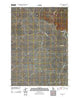 Split Butte Idaho Historical topographic map, 1:24000 scale, 7.5 X 7.5 Minute, Year 2010