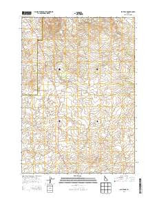 Split Rock Idaho Current topographic map, 1:24000 scale, 7.5 X 7.5 Minute, Year 2013
