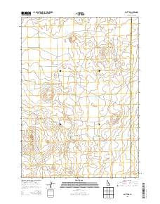 Split Top Idaho Current topographic map, 1:24000 scale, 7.5 X 7.5 Minute, Year 2013