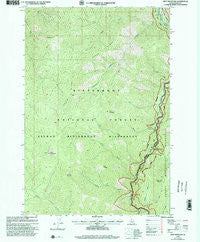 Spot Mountain Idaho Historical topographic map, 1:24000 scale, 7.5 X 7.5 Minute, Year 1998