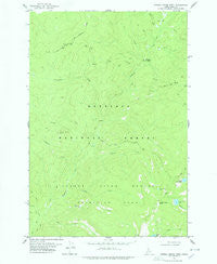 Spread Creek Point Idaho Historical topographic map, 1:24000 scale, 7.5 X 7.5 Minute, Year 1978