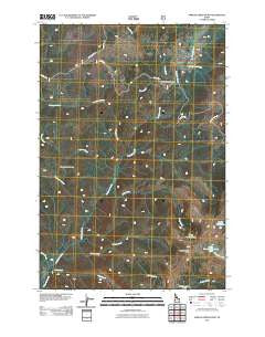 Spread Creek Point Idaho Historical topographic map, 1:24000 scale, 7.5 X 7.5 Minute, Year 2011