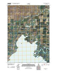 Springfield Idaho Historical topographic map, 1:24000 scale, 7.5 X 7.5 Minute, Year 2010