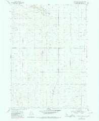 Springfield NW Idaho Historical topographic map, 1:24000 scale, 7.5 X 7.5 Minute, Year 1955