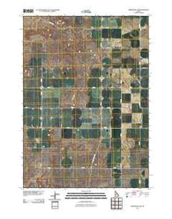 Springfield NW Idaho Historical topographic map, 1:24000 scale, 7.5 X 7.5 Minute, Year 2010