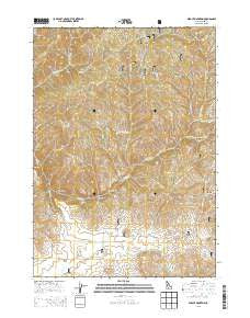 Sprout Mountain Idaho Current topographic map, 1:24000 scale, 7.5 X 7.5 Minute, Year 2013