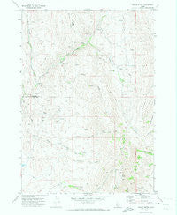 Squaw Butte Idaho Historical topographic map, 1:24000 scale, 7.5 X 7.5 Minute, Year 1970