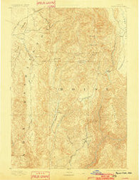 Squaw Creek Idaho Historical topographic map, 1:125000 scale, 30 X 30 Minute, Year 1894