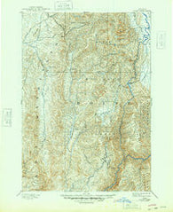 Squaw Creek Idaho Historical topographic map, 1:125000 scale, 30 X 30 Minute, Year 1894
