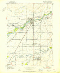St Anthony Idaho Historical topographic map, 1:24000 scale, 7.5 X 7.5 Minute, Year 1950