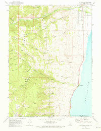 St Charles Idaho Historical topographic map, 1:24000 scale, 7.5 X 7.5 Minute, Year 1969