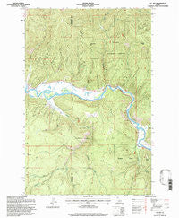 St. Joe Idaho Historical topographic map, 1:24000 scale, 7.5 X 7.5 Minute, Year 1995