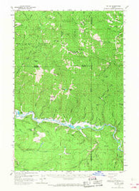 St. Joe Idaho Historical topographic map, 1:62500 scale, 15 X 15 Minute, Year 1957