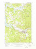 St. Maries Idaho Historical topographic map, 1:62500 scale, 15 X 15 Minute, Year 1957