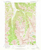 Standhope Peak Idaho Historical topographic map, 1:24000 scale, 7.5 X 7.5 Minute, Year 1967