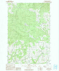 Stanford Idaho Historical topographic map, 1:24000 scale, 7.5 X 7.5 Minute, Year 1990