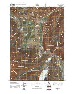 Stanley Idaho Historical topographic map, 1:24000 scale, 7.5 X 7.5 Minute, Year 2011