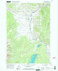 Stanley Idaho Historical topographic map, 1:24000 scale, 7.5 X 7.5 Minute, Year 1963