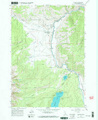 Stanley Idaho Historical topographic map, 1:24000 scale, 7.5 X 7.5 Minute, Year 1963